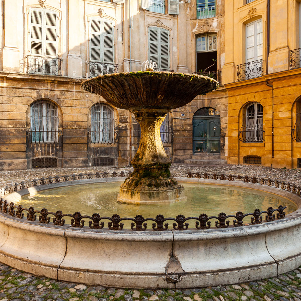 Fontaine à Aix-en-Provence
